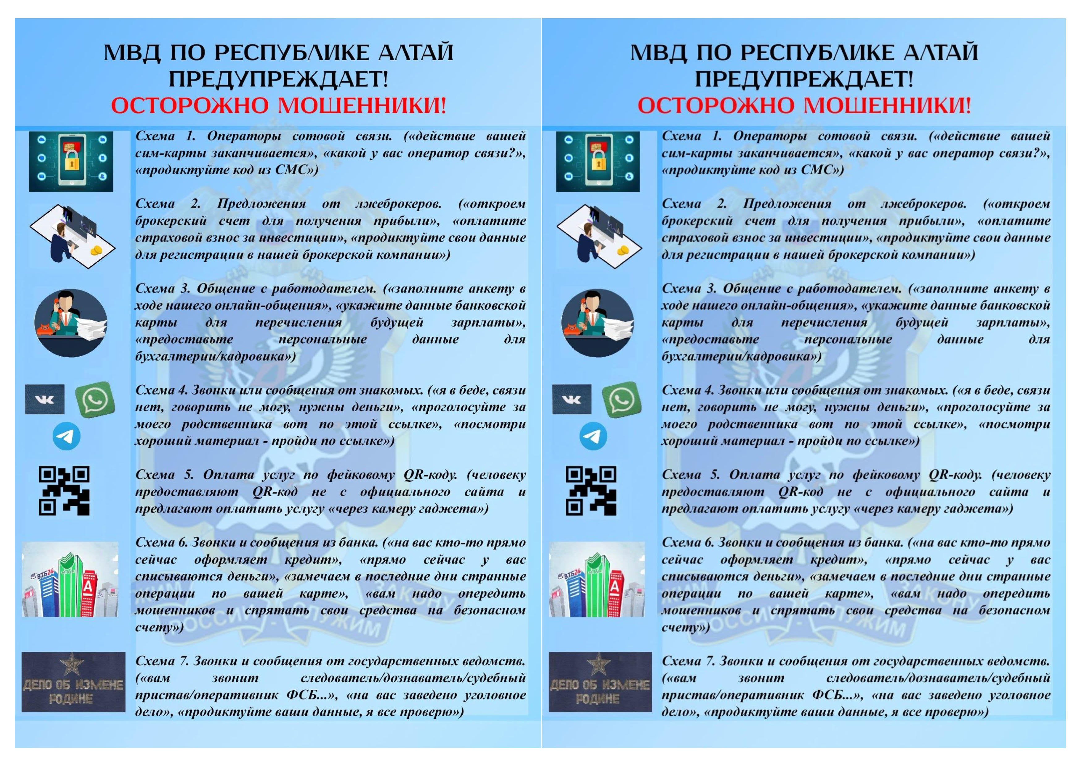 Информация по мошенничеству 1